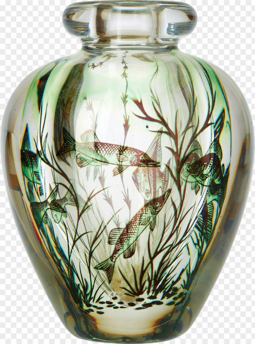 Vase Orrefors Glass Graal Kosta Glasbruk PNG