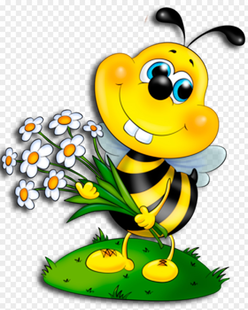 Bee Happiness Greeting Thursday Joy Love PNG