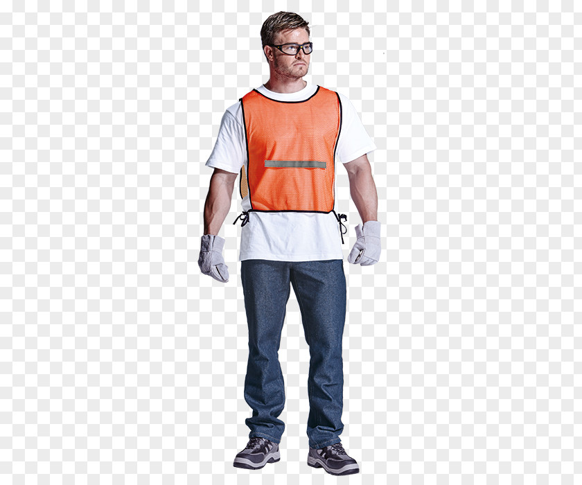 Mesh Material T-shirt Workwear Clothing Costume Suit PNG