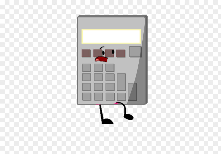 Nerd Wikia Calculator Character PNG