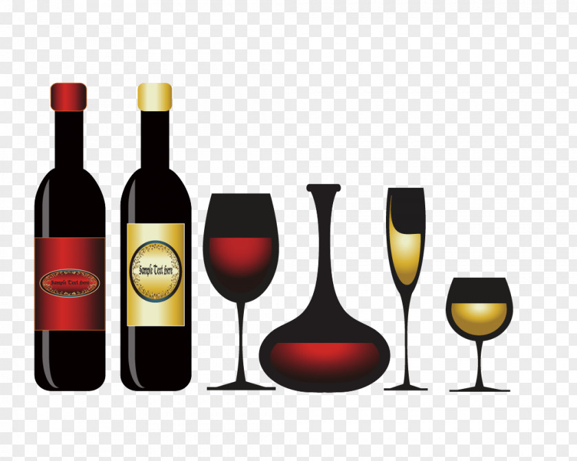 Vector Red Wine Glass Champagne Cafe Menu Restaurant PNG