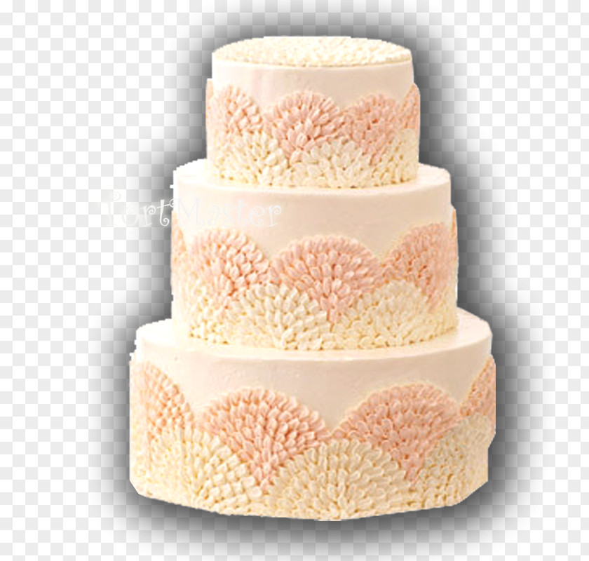 Wedding Cake Buttercream Decorating PNG