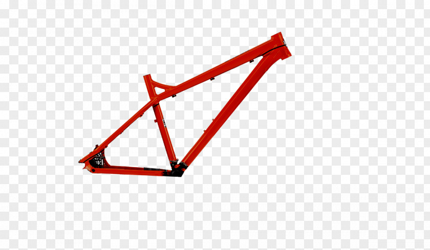 Bicycle Frames Orange Mountain Bikes Hardtail PNG