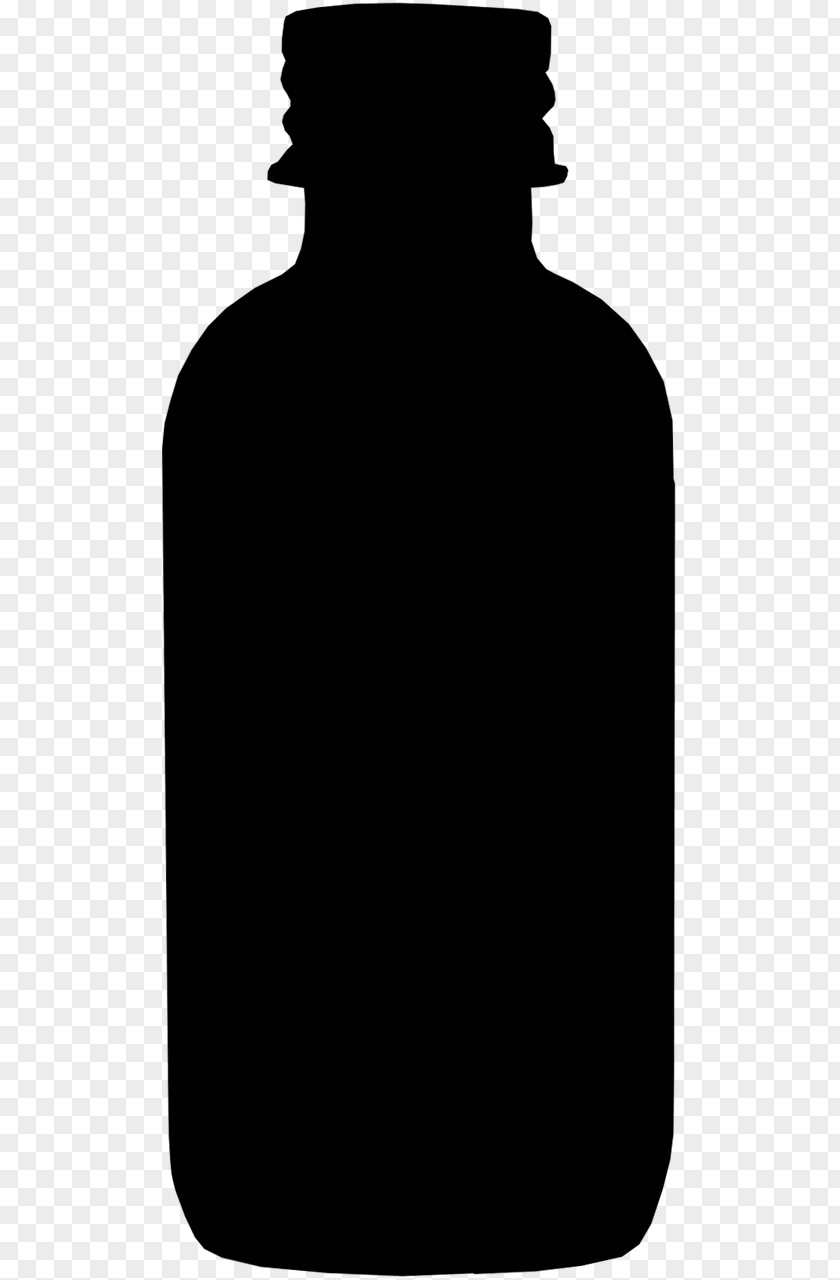 Blackandwhite Bottle Black Line Background PNG