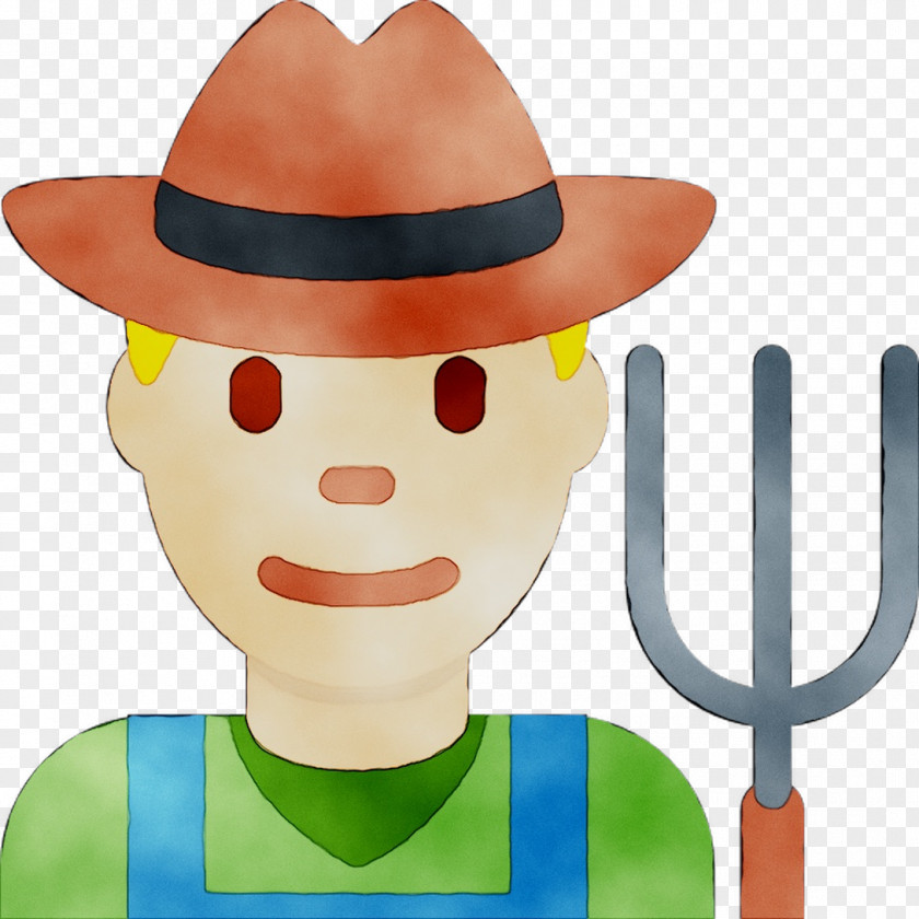Emoji Agriculturist Farm Bauernhof Human Skin Color PNG