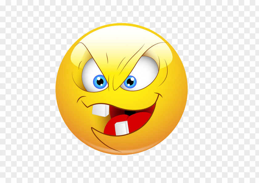 Evil Smiley Face FIG. Emoticon Royalty-free PNG