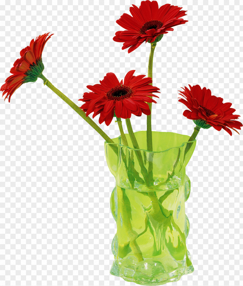 Gerbera Flowerpot Transvaal Daisy Vase PNG