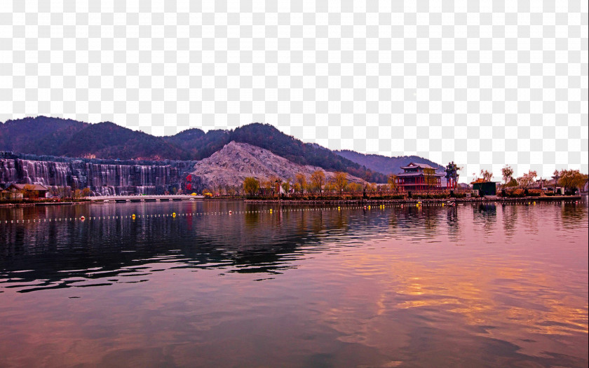 Hengdian New Yuan Ming Palace Scenic Hengdianzhen Old Summer Zhejiang Architecture Wallpaper PNG