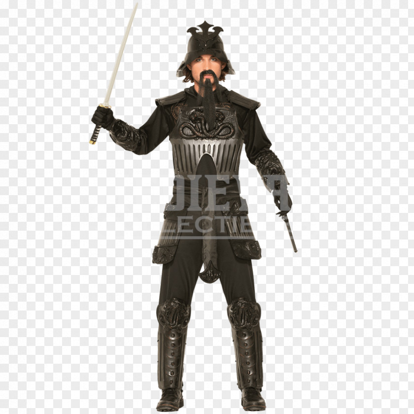 Medieval Halloween Costume Robe Samurai Japanese Armour PNG