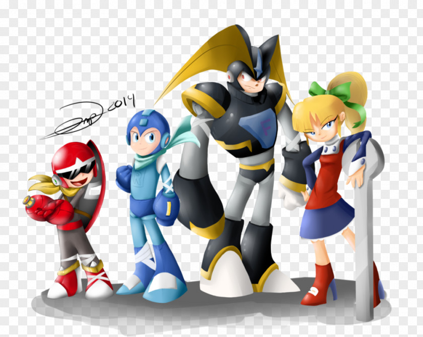 Megaman Mega Man X8 & Bass Sonic The Hedgehog PNG