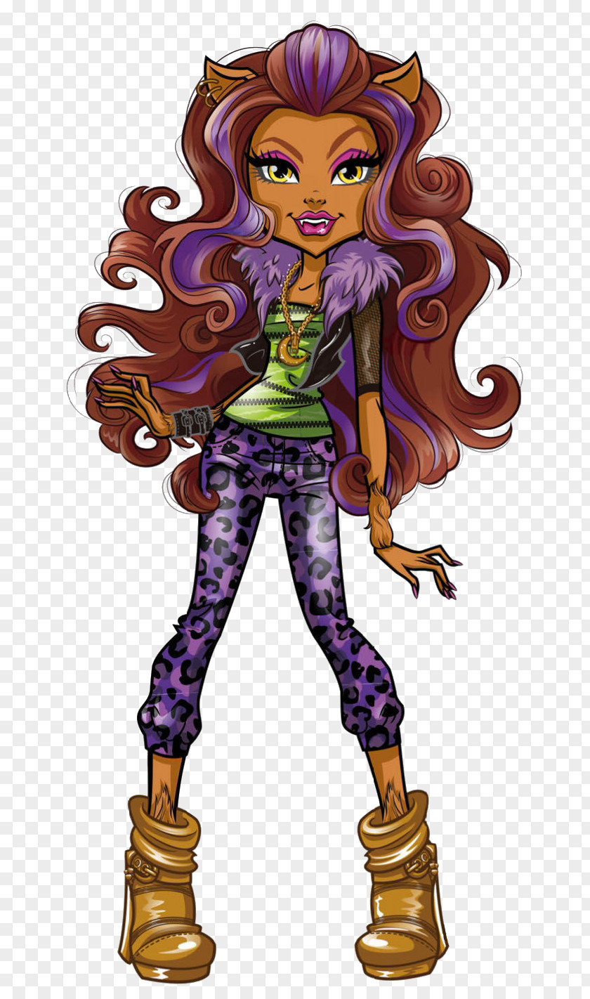 Youtube Monster High Original Gouls CollectionClawdeen Wolf Doll Cleo DeNile Frankie Stein PNG