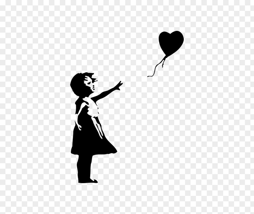 Balloon Girl Dismaland Street Art Artist PNG art Artist, painting clipart PNG