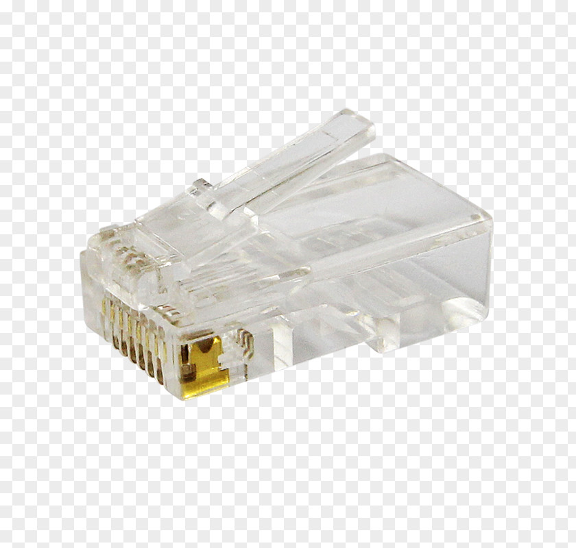 Computer Network Cables Electrical Connector 8P8C Modular Twisted Pair PNG