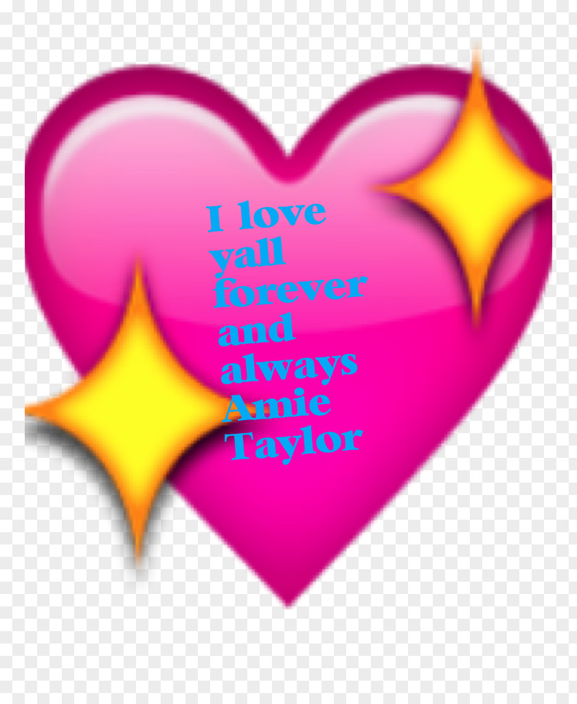 Emoji Heart Sticker Emoticon Symbol PNG
