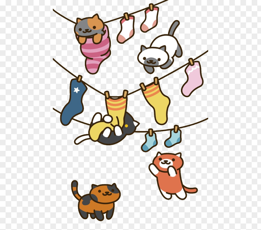 Neko Atsume Cat Desktop Wallpaper Computer Drawing PNG