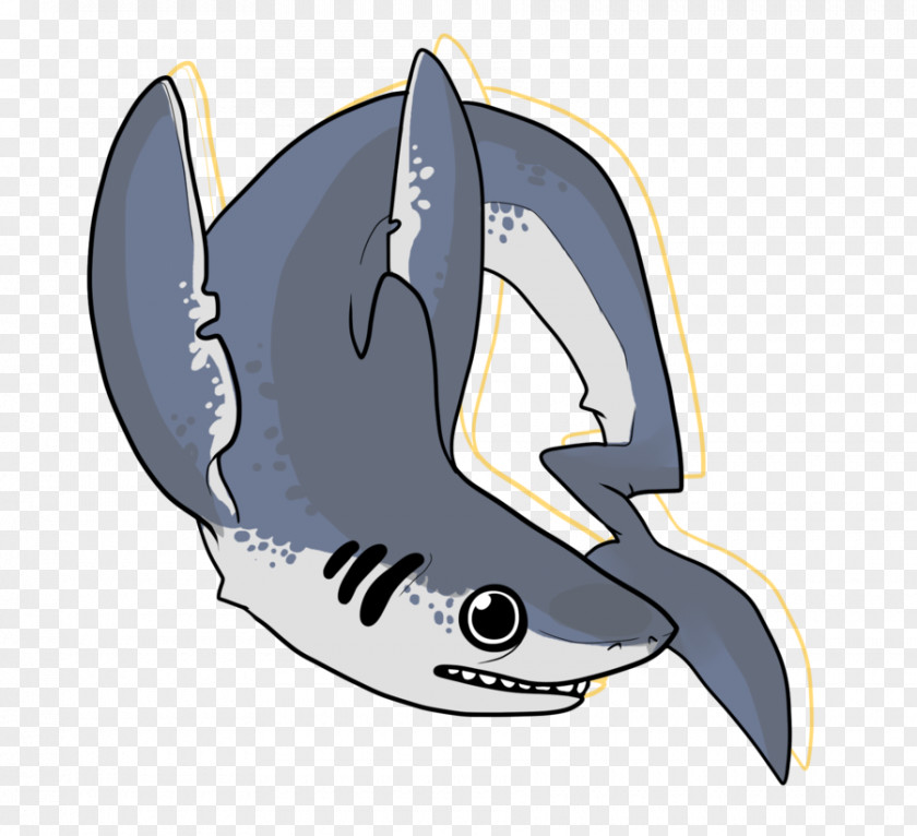 Shark Porpoise Cetaceans Character Clip Art PNG