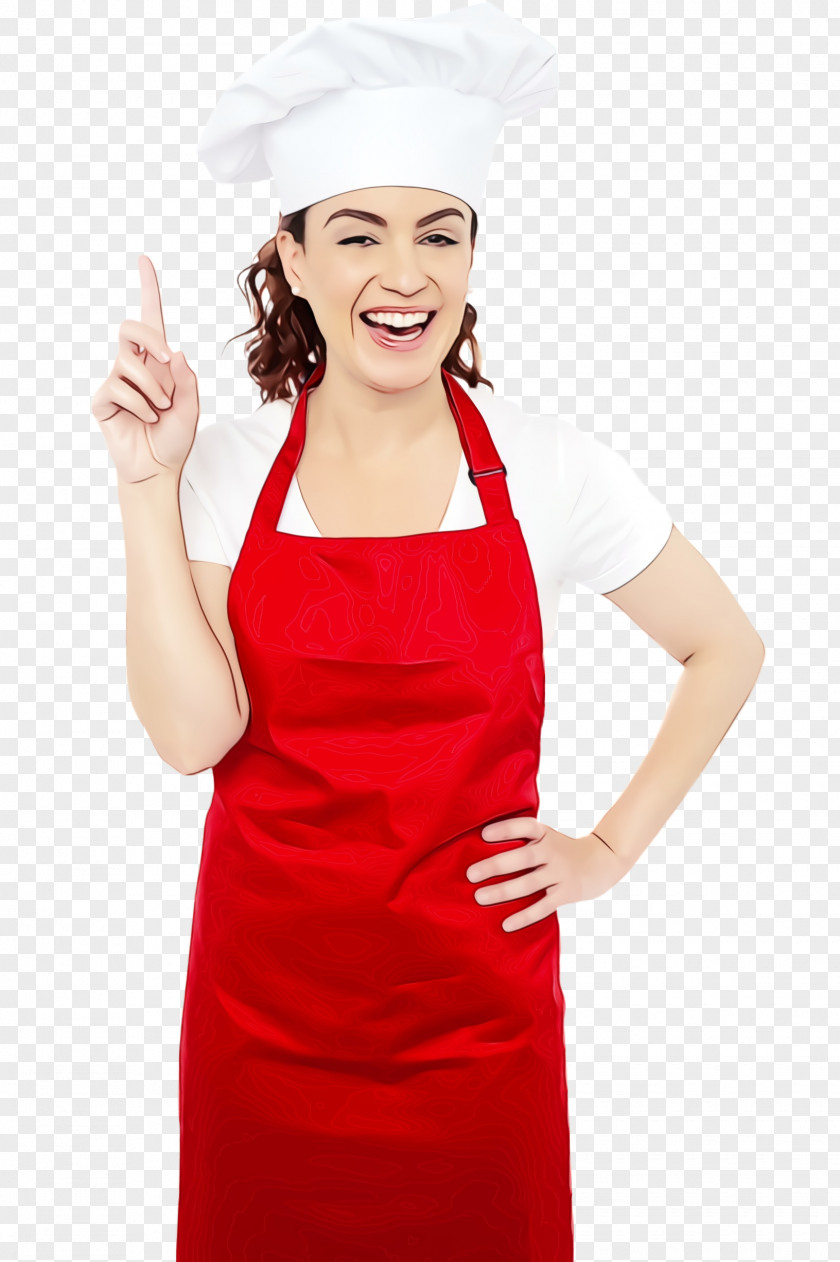 Smile Costume Accessory Clothing Red Gesture Dress Apron PNG