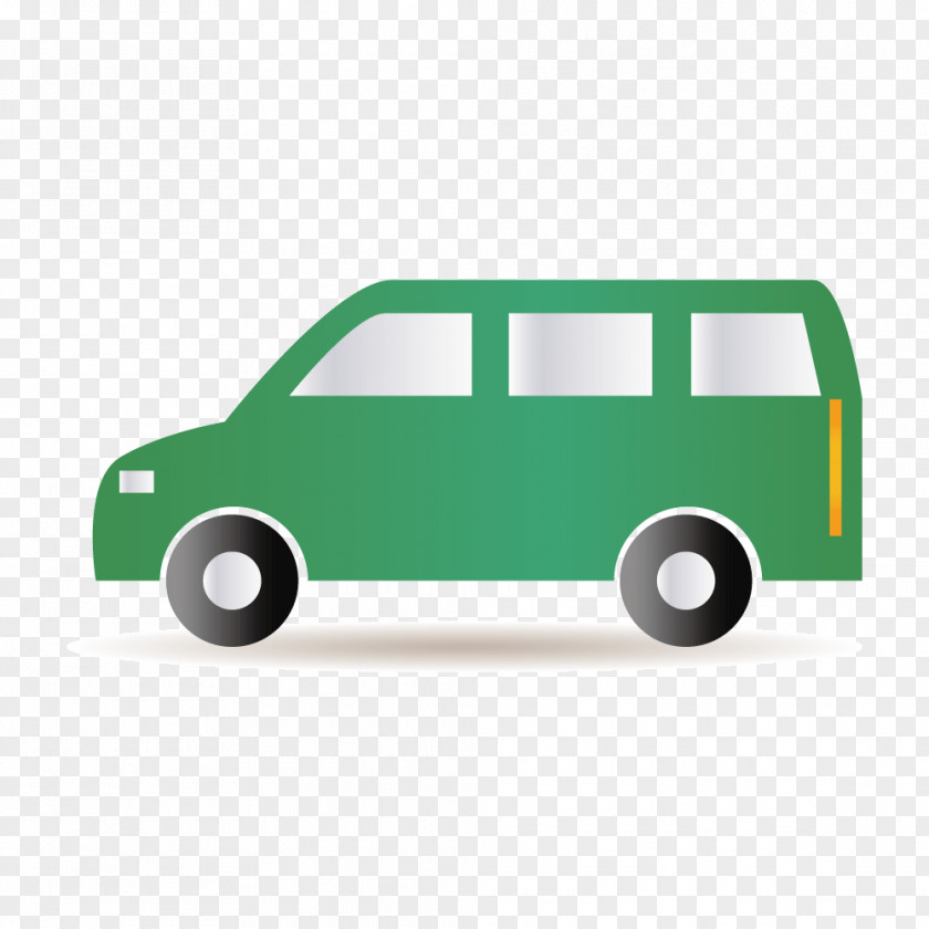 Vector Cartoon Van PNG