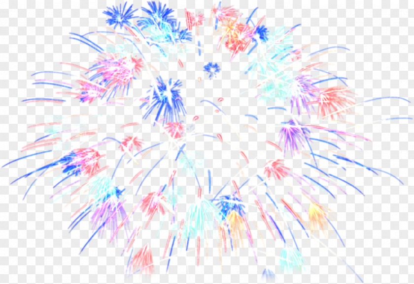 Bright Multicolored Fireworks Image Adobe Download Icon PNG