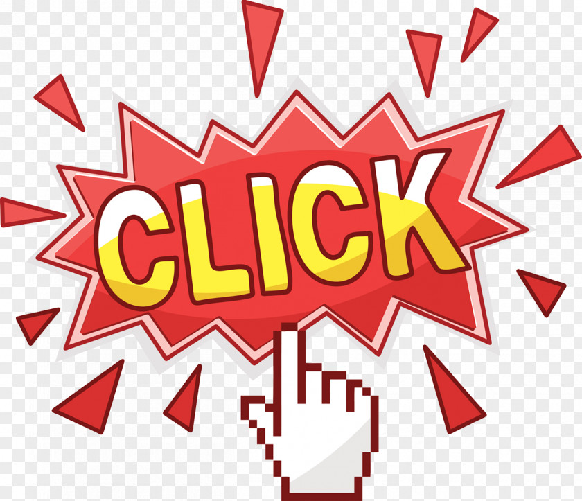 Mouse Click On The Illustration Computer Cursor Pointer Hand Icon PNG