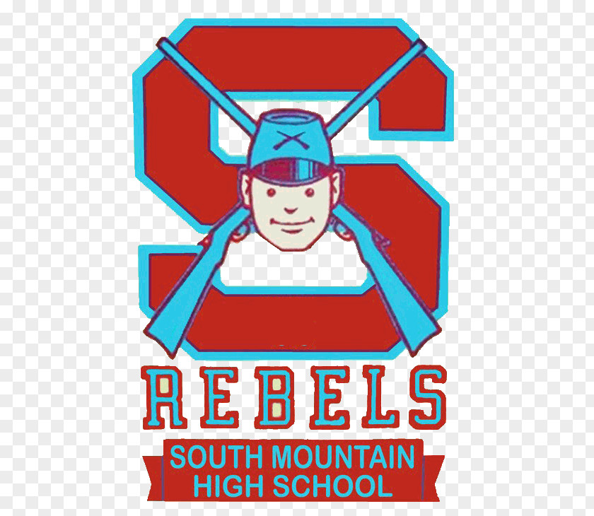South Mountain High School Logo Graphic Design PNG