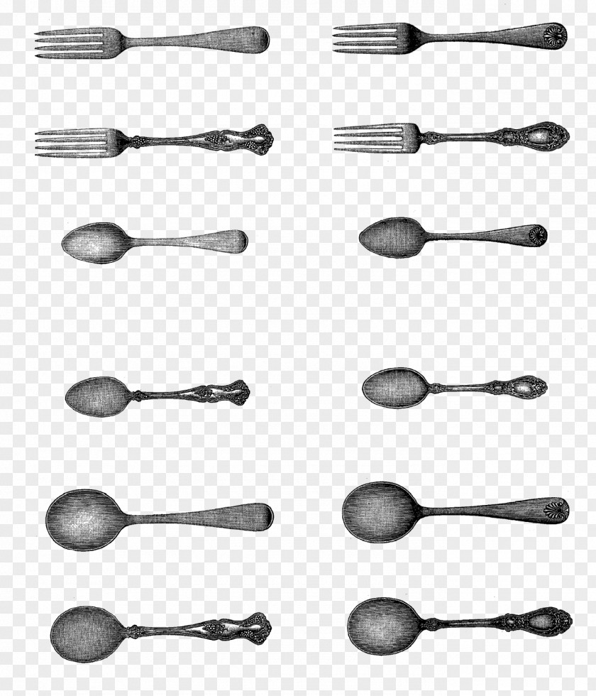 Spoon Knife Fork Cutlery Tableware PNG