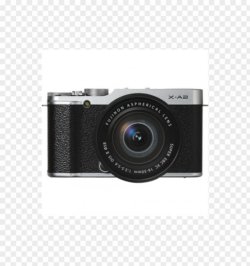 Camera Fujifilm X-A2 Mirrorless Interchangeable-lens Lens PNG
