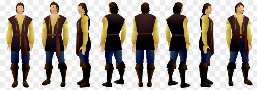 Characters Model Sheet Flash Animation Cartoon Animated Film Middle Ages PNG