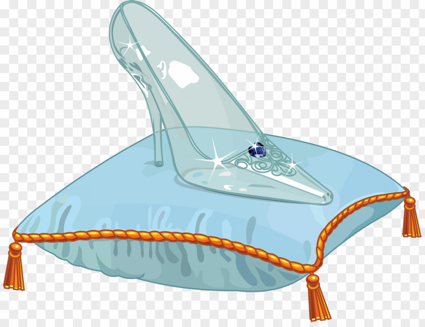 Cinderella Shoe Cliparts Slipper High-heeled Footwear Clip Art PNG