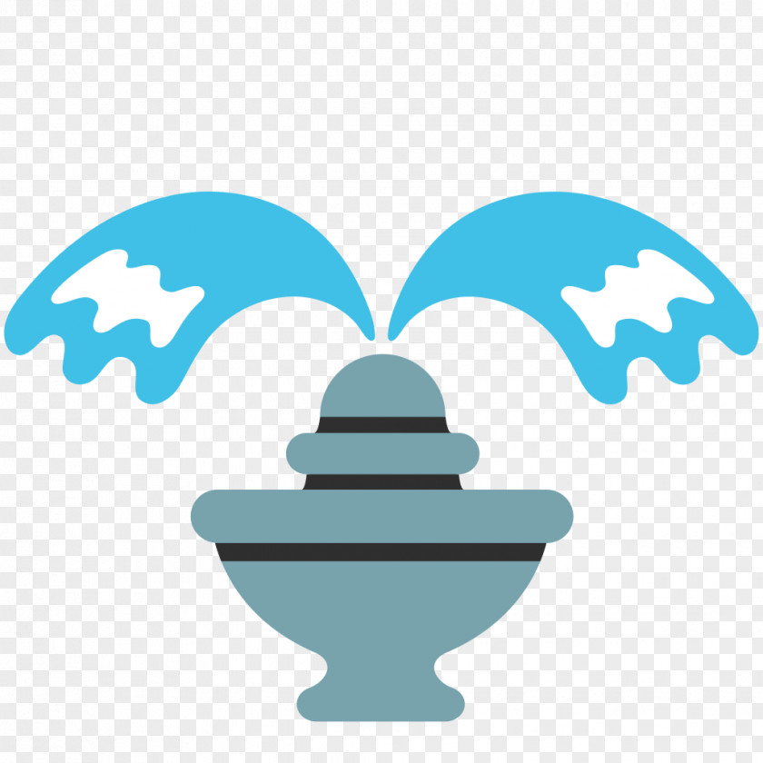Fountain Emoji Text Messaging SMS Android Marshmallow PNG