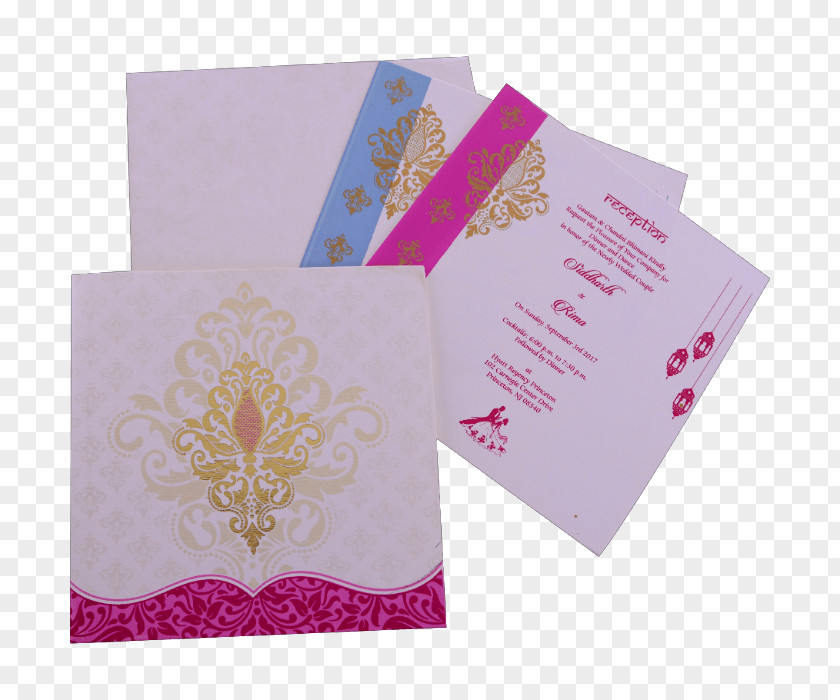 Online Wedding Invitation Paper Petal PNG