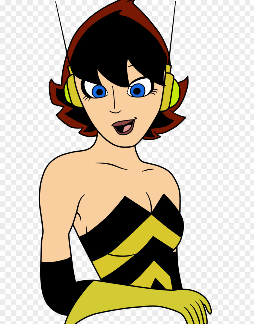 Wasp Cartoon Enchantress PNG