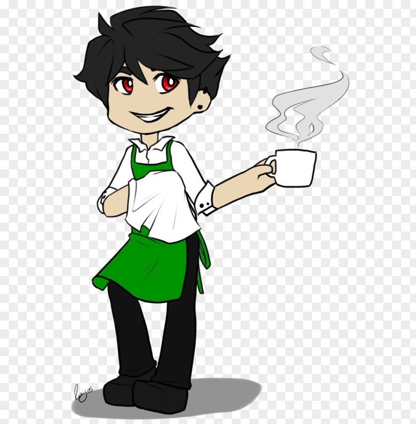 Barista Ecommerce MySims Shoe Illustration Human Boy PNG