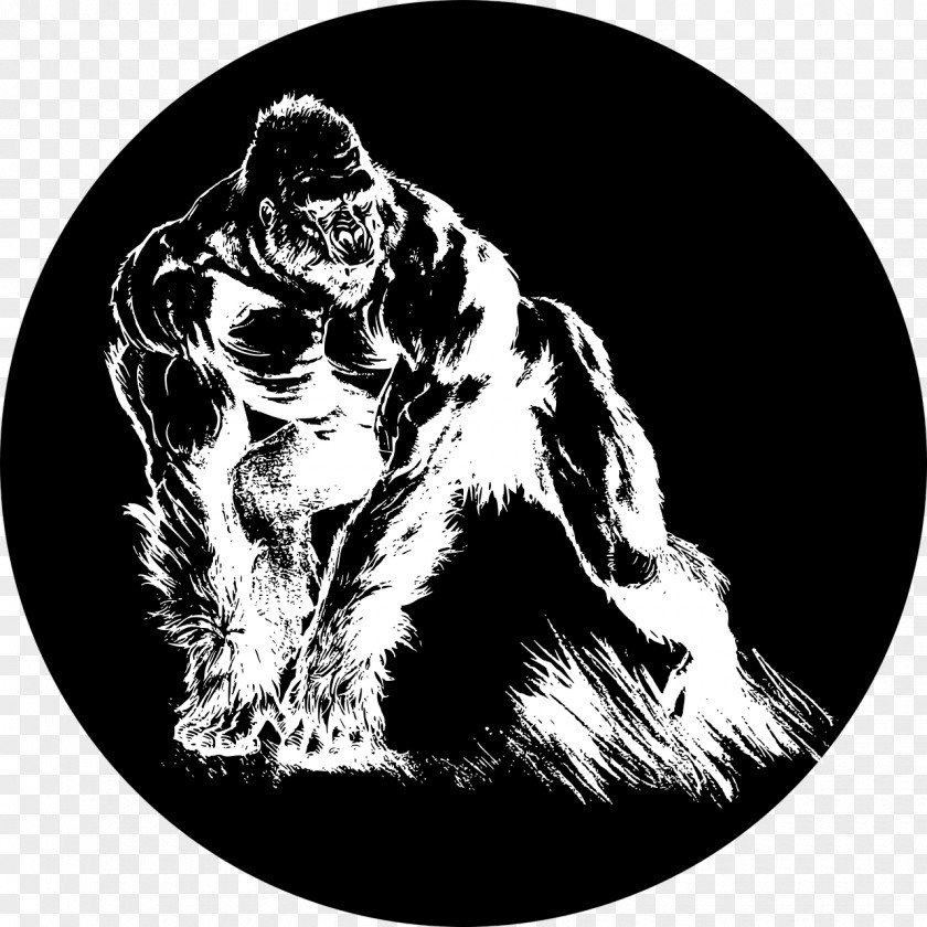 Gorilla Long-sleeved T-shirt Hoodie Ape PNG