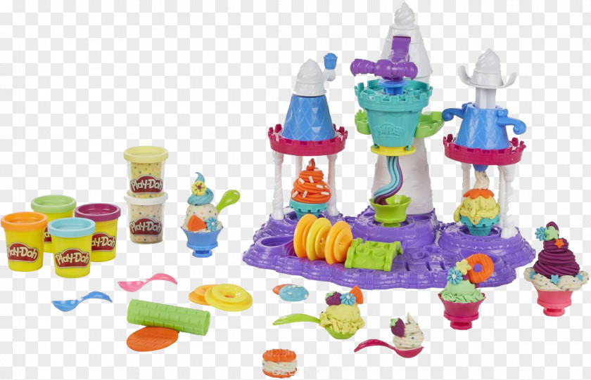 Ice Cream Play-Doh Clay & Modeling Dough Toy PNG
