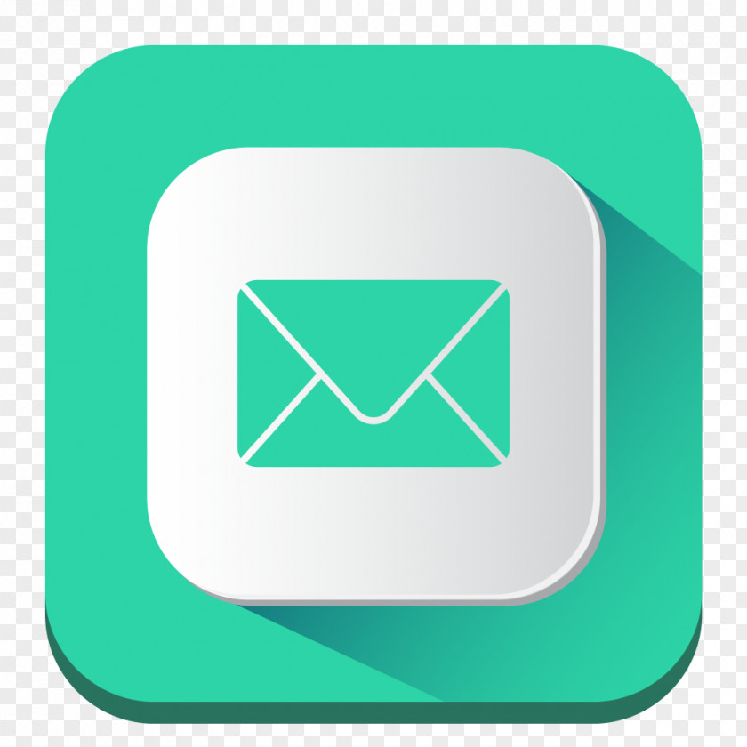 Mail Email IOS 7 Flat Design PNG