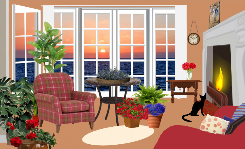 Room Living Interior Design Services Clip Art PNG