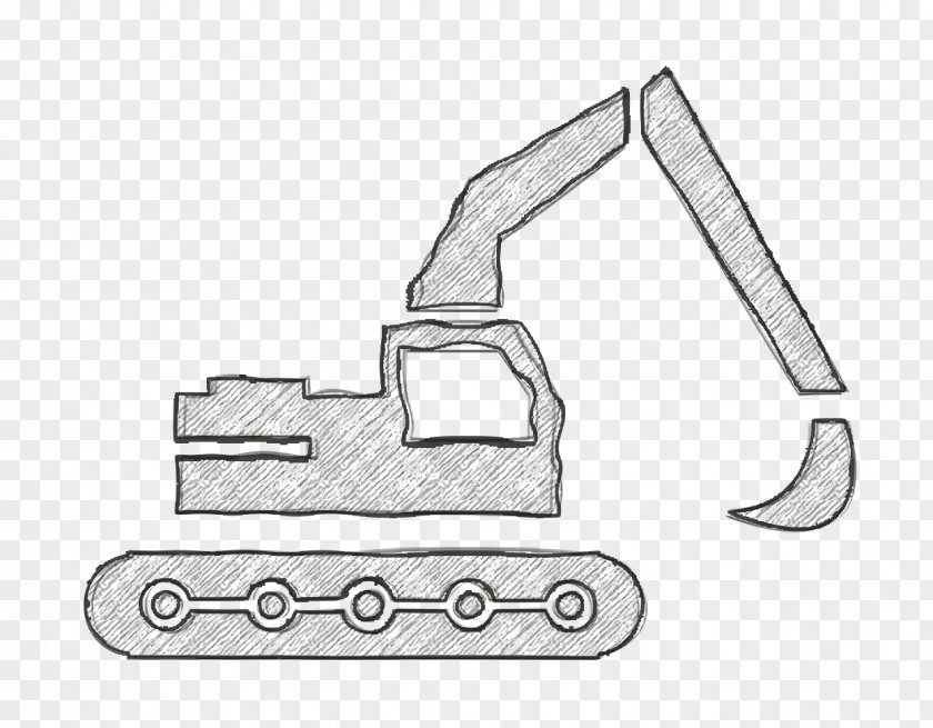 Tools And Utensils Icon Construction Excavator PNG