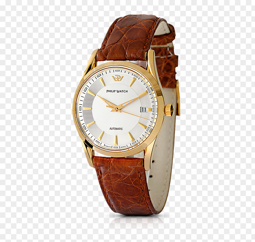 Watch Philippe Chronograph Gold Quartz Clock PNG