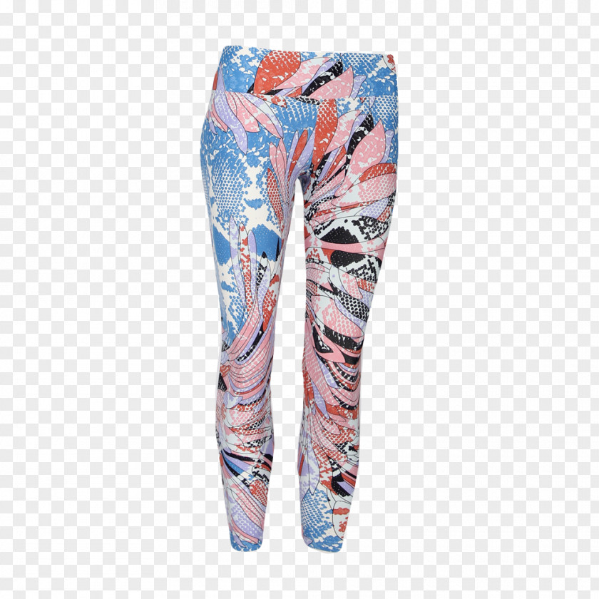 Yoga Pattern Leggings Jeans Pants Denim Tie-dye PNG