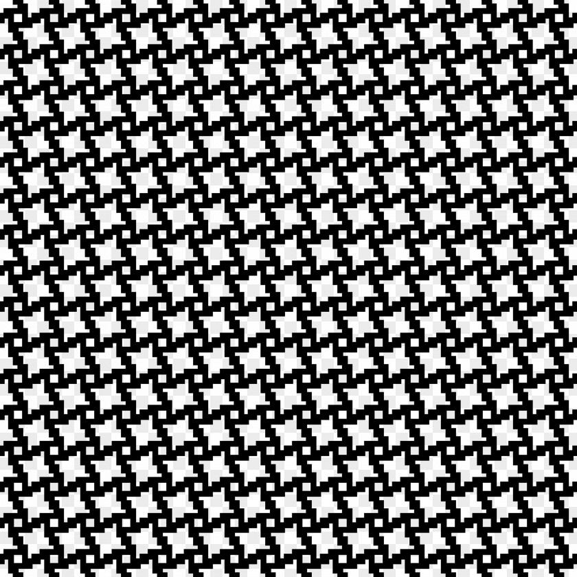 Abstract Pattern Tile Black And White Halftone Screentone PNG