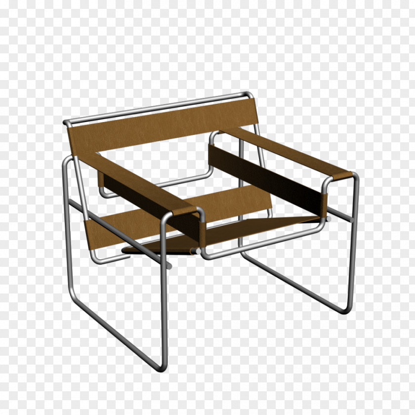 Chair Wassily Bauhaus Knoll Sedia Cesca PNG