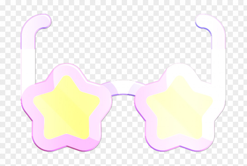 Glasses Icon Night Party Star PNG