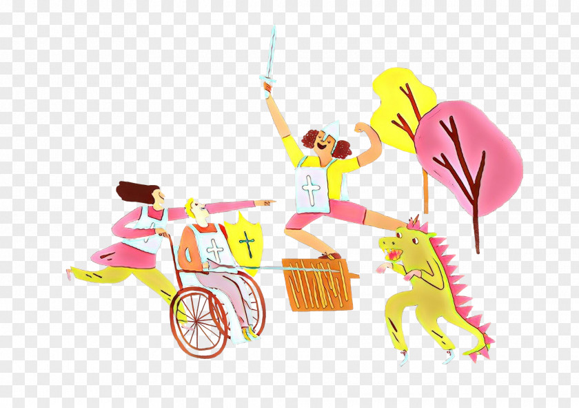 Pink Tricycle Vehicle Bmx Bike PNG