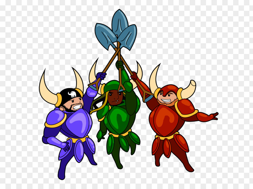 Shovel Knight Fan Art Linux Gaming Yacht Club Games Shield PNG