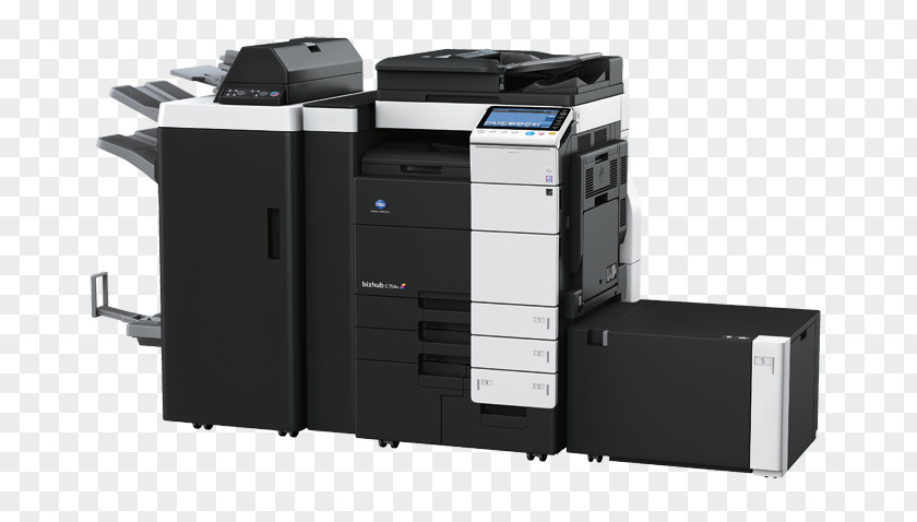 Printer Photocopier Multi-function Konica Minolta Standard Paper Size PNG