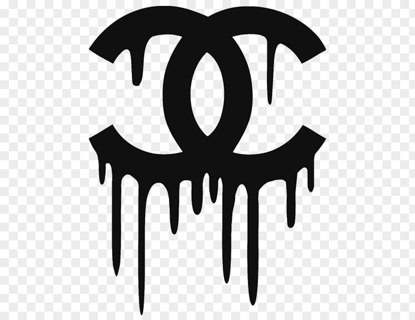 Chanel Logo Painting T-shirt Art PNG