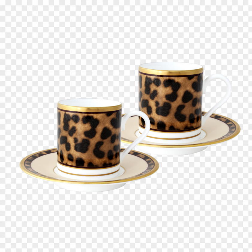 Cup Coffee Espresso Saucer Porcelain Demitasse PNG