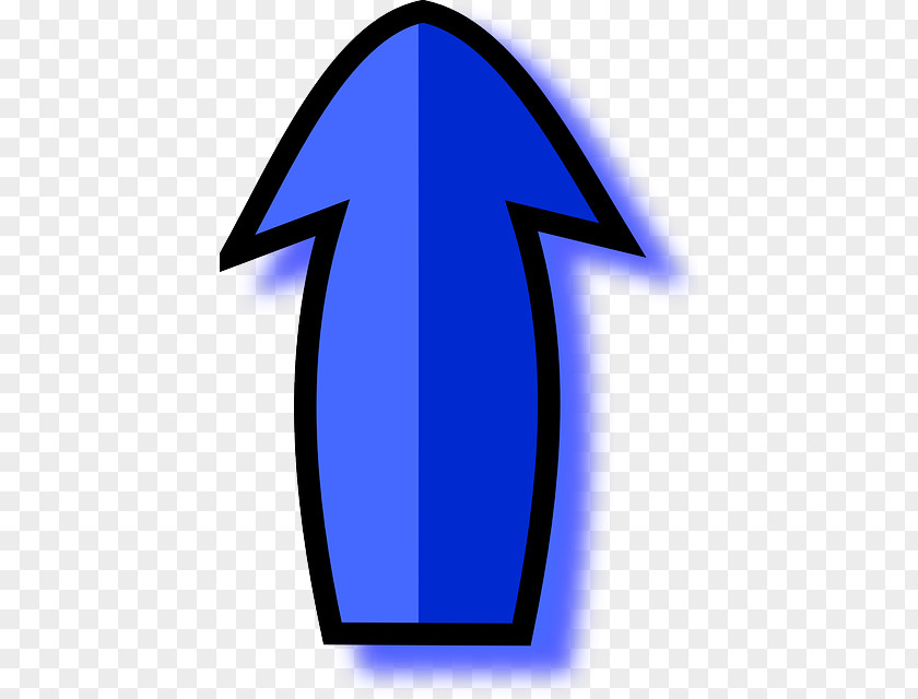 Kid-pointing Arrow Blue Clip Art PNG