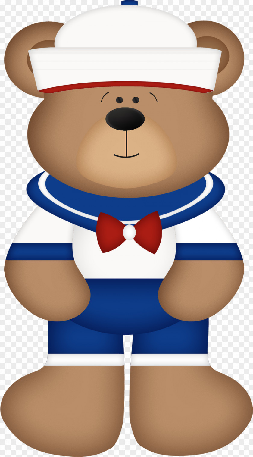 Sailor Bear Teddy PNG bear , plumber clipart PNG